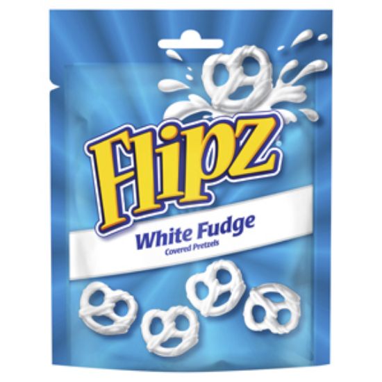 Picture of Bags Flipz White Fudge Pretzels 90g x6